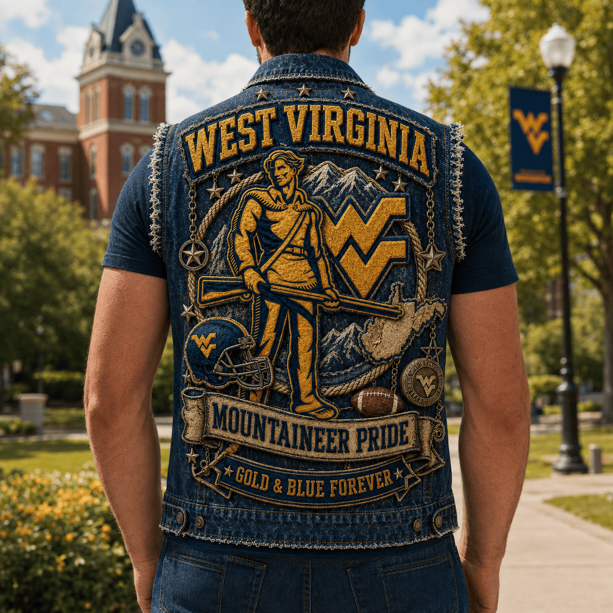 WVM PREMIUM DENIM VEST NTTB