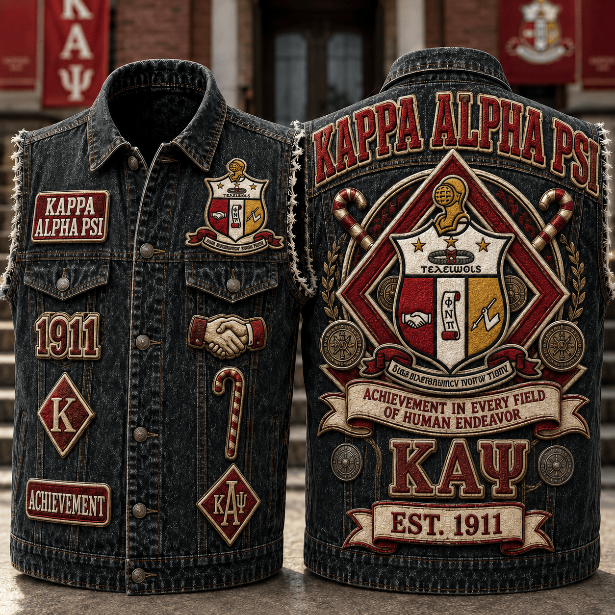 KPAP PREMIUM DENIM VEST TTNL