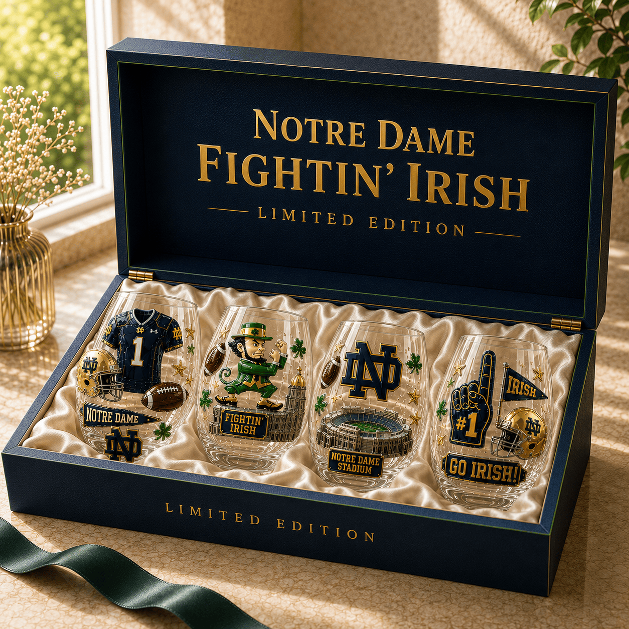 NODFI Stemless Glass Cup Set TMH