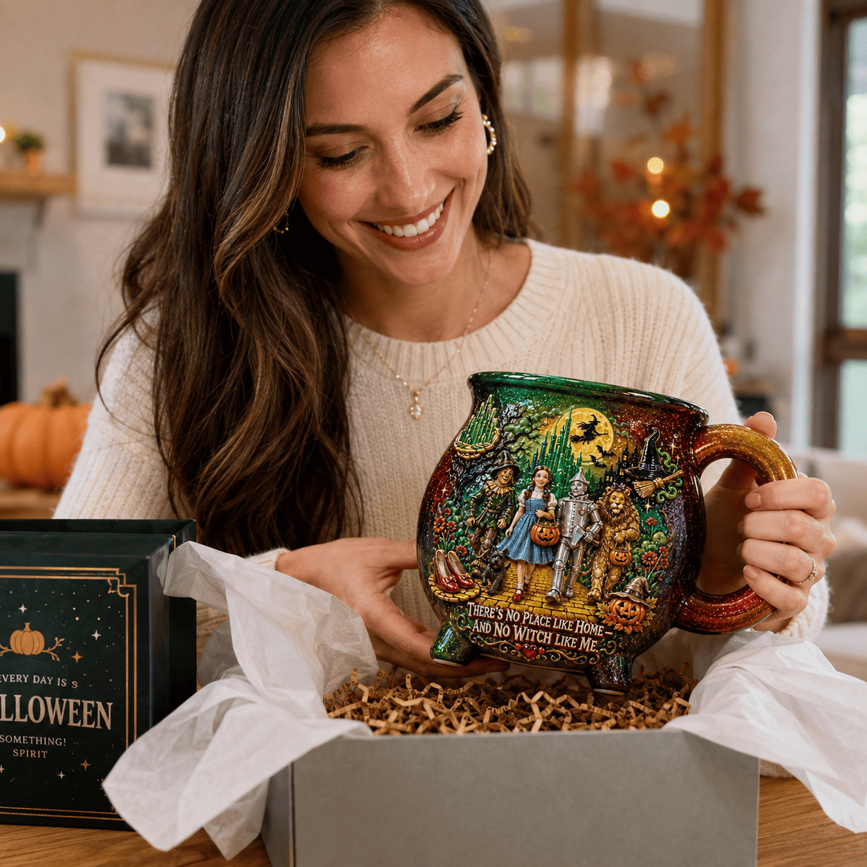 Premium TWOZ Witch Cauldron Mug TTNL