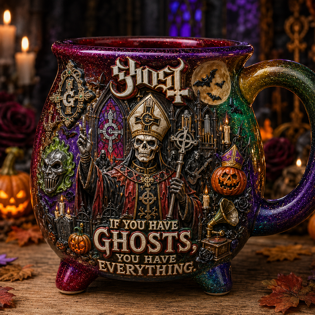 Premium GHB Witch Cauldron Mug TTNL
