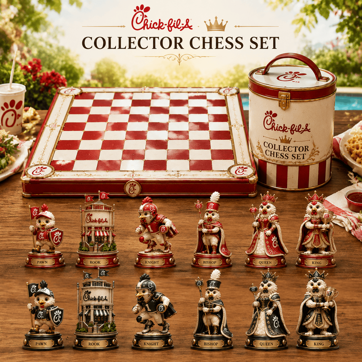 Premium CFA Chess Set NPL