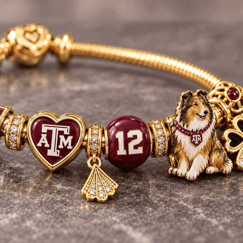 TAMA Gold Charm Bracelet Set PTKL