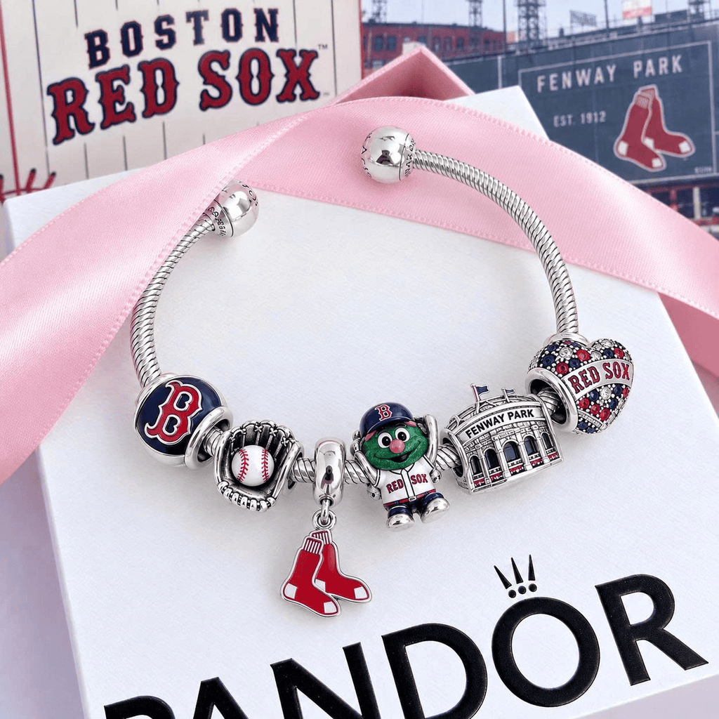 BRX Silver Charm Bracelet Set VTH