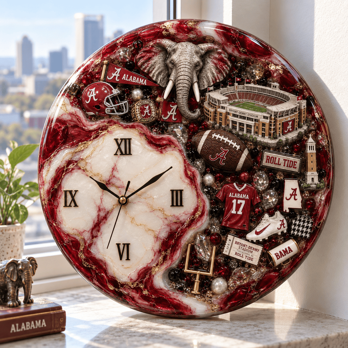 Premium ACT Statement 3D Decorative Wall Clock HTTT