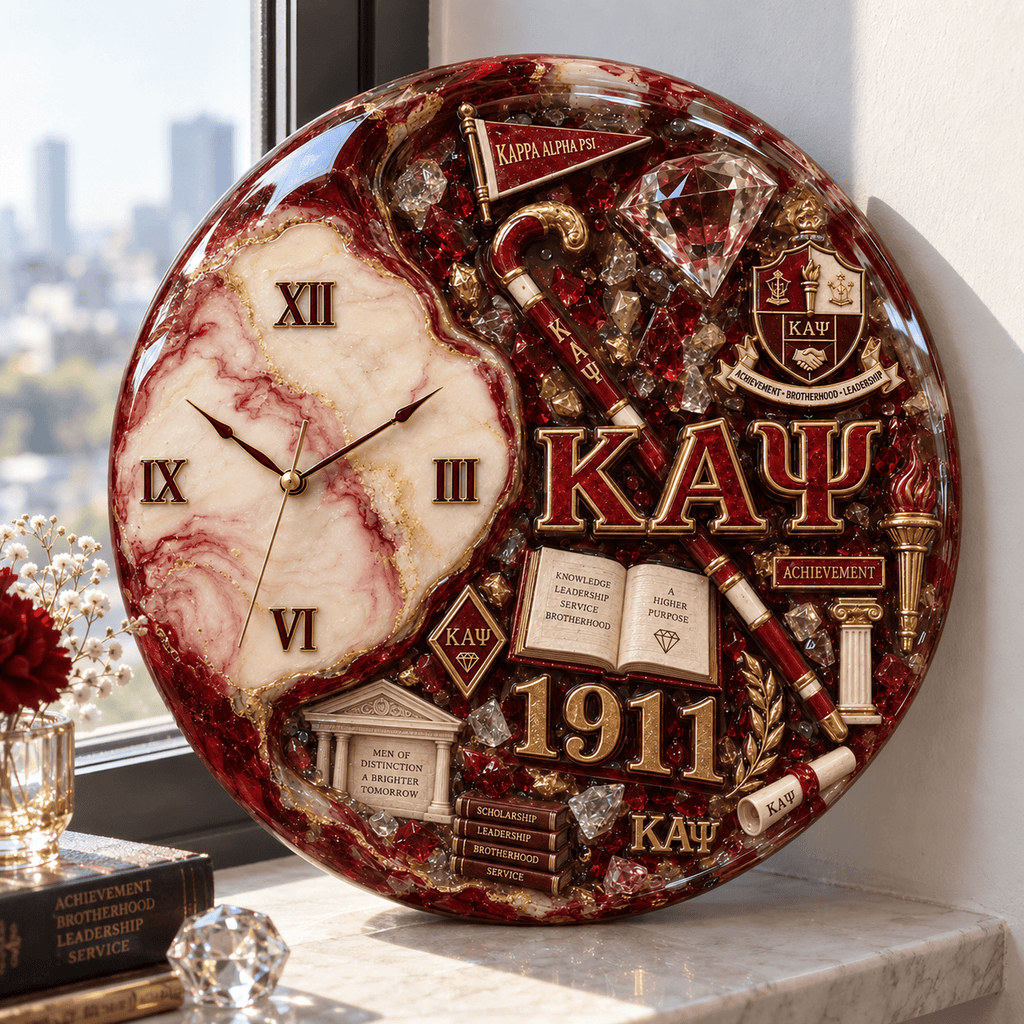 Premium KPAP Statement 3D Decorative Wall Clock HTTT