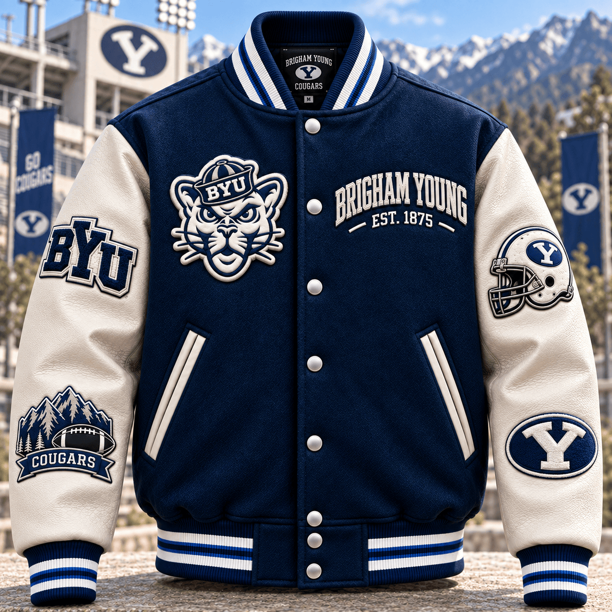 Premium BYU Baseball Jacket TTMH