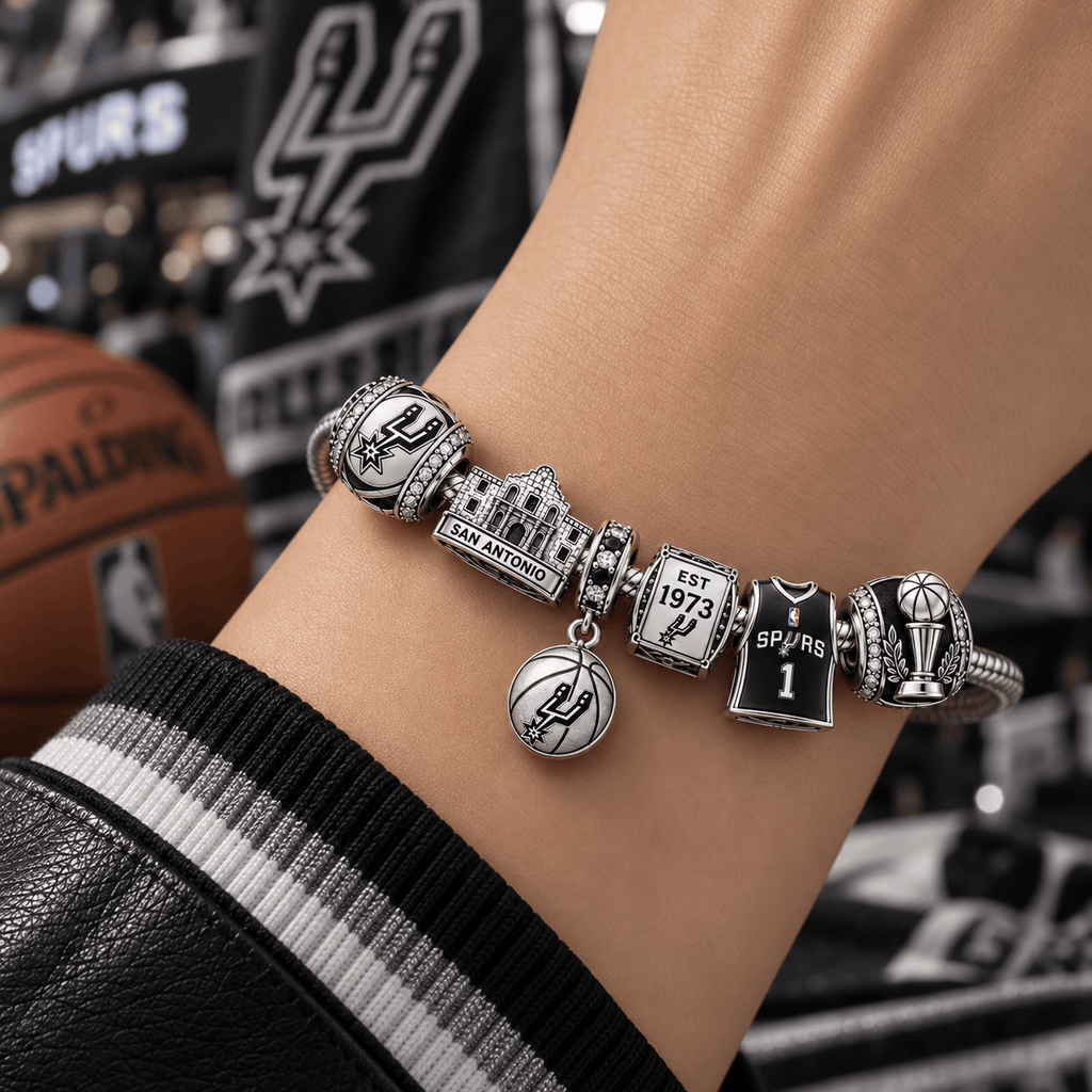 SAS Silver Charm Bracelet Set PTT