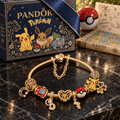 PKM Gold Charm Bracelet Set PTKL