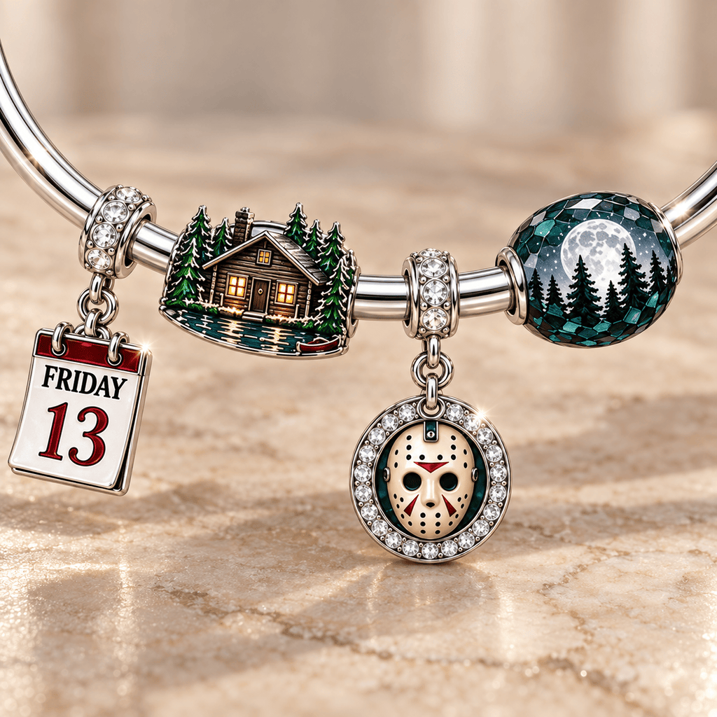 F13 Silver Charm Bracelet Set TMH
