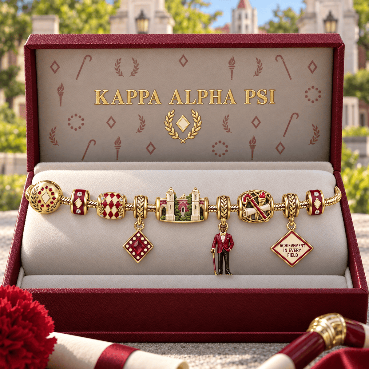 KPAP Gold Charm Bracelet Set HQH