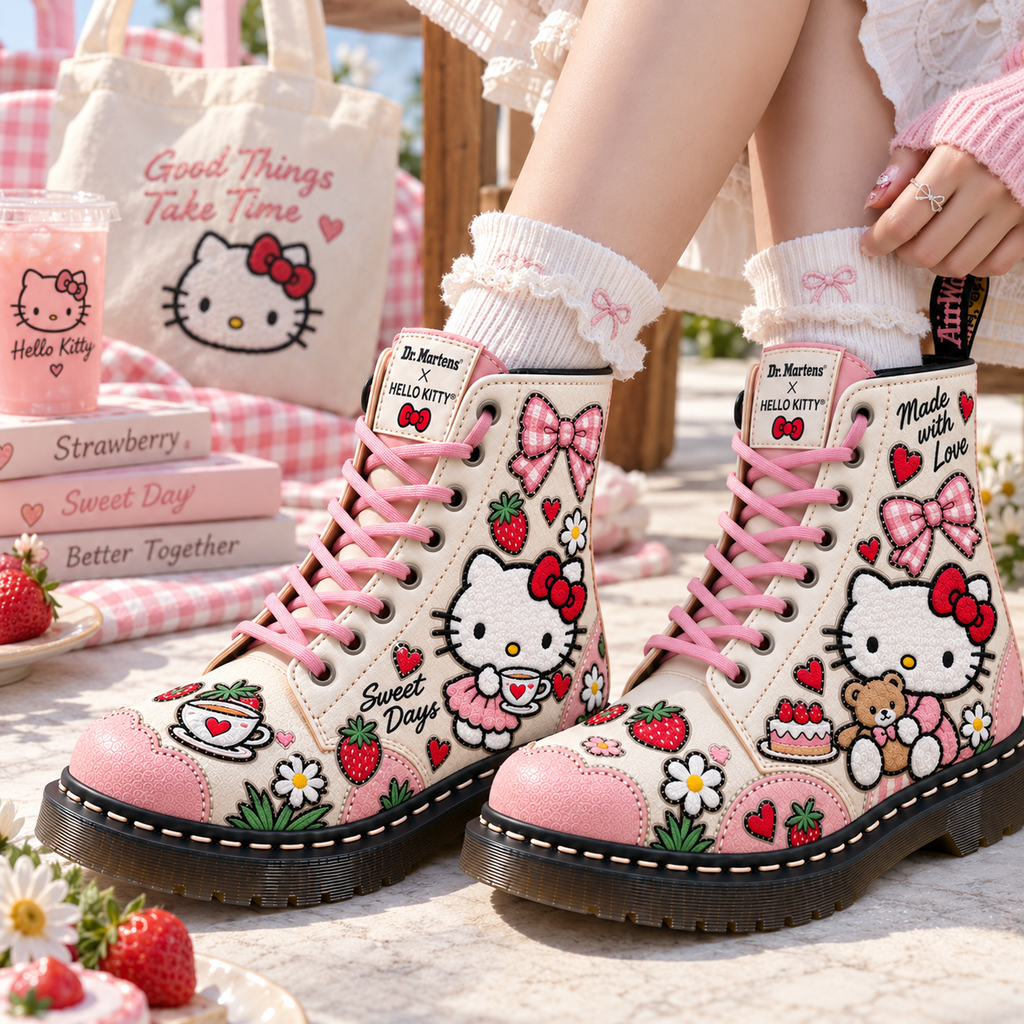 HLKT Premium Leather Lace-Up Boots LNTH